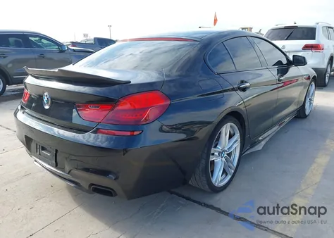 2014 BMW 650I Gran Coupe из США, поврежденный, VIN WBA6B2C59ED129469